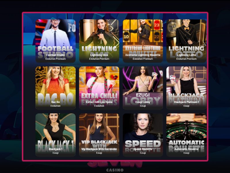 Tragamonedas o máquinas tragaperras en el Seven Casino Tragamonedas o máquinas tragaperras en el Seven Casino