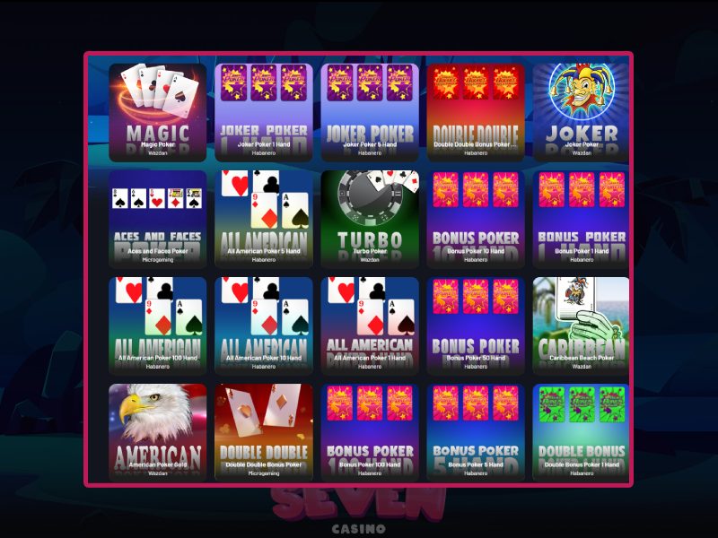 Seven Casino Póker Seven Casino Póker